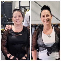 Train With Raheem - Bridgette down 10lbs with amazing strength gains.