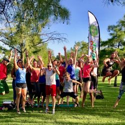 Bear Creek Running - Summer Yoga Under the Trees...