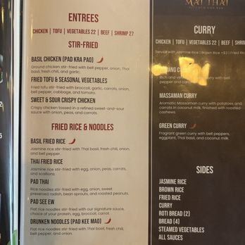 Mai Thai Kitchen and Bar - Thai Near Me - Atlanta, Georgia