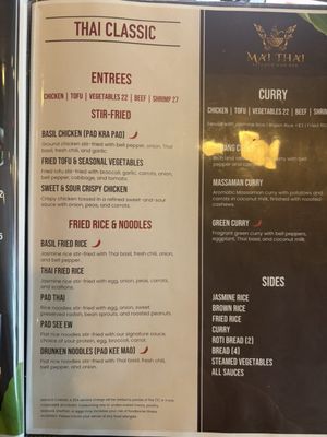 Menu photo 1 Mai Thai Kitchen and Bar Atlanta, GA