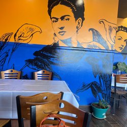 Cancun Mexican Restaurant & Pupuseria Cuisine - Beautiful Mural as you walk in