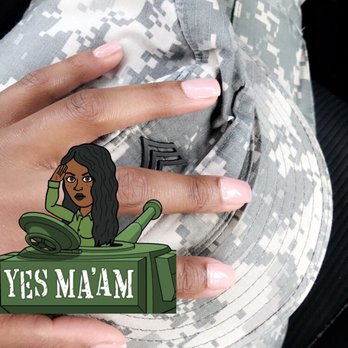 Nails by Liz - Military nails...very clean and goes well with civilian attire - Nail Salons Near Me - Montebello, California
