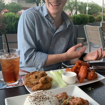 Yard House - Gardein (R) Orange Chicken Buffalo and lemon pepper wings - New American Near Me - Irving, Texas