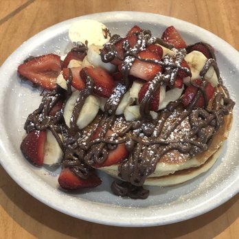Brownstone Pancake Factory - Nutella Pancakes! - Breakfast & Brunch Near Me - Edgewater, New Jersey