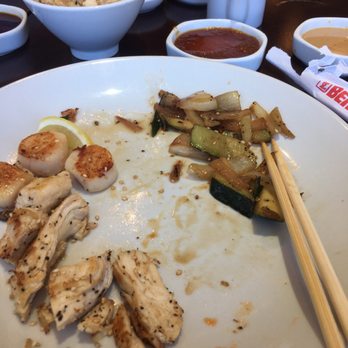 Benihana - Downey - The chicken was the worst. I got 4 scallops in my plate. The veggies were way more flavorfull. - Sushi Bars Near Me - Downey, California Benihana - Downey - The chicken was the worst. I got 4 scallops in my plate. The veggies were way more flavorfull. - Sushi Bars Near Me - Downey, California