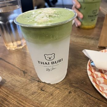 Thai Buri Restaurant - Matcha coconut water - Thai Near Me - San Antonio, Texas Thai Buri Restaurant - Matcha coconut water - Thai Near Me - San Antonio, Texas
