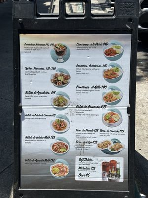 Menu photo 1 Mariscos El Aguachile 8 San Jose, CA Menu photo 1 Mariscos El Aguachile 8 San Jose, CA