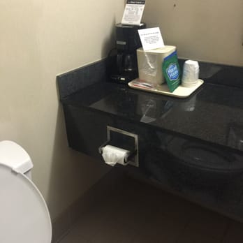 Baymont by Wyndham Marrero - Yum!!! Coffee right by the toilet!! - Hotels Near Me - Marrero, Louisiana
