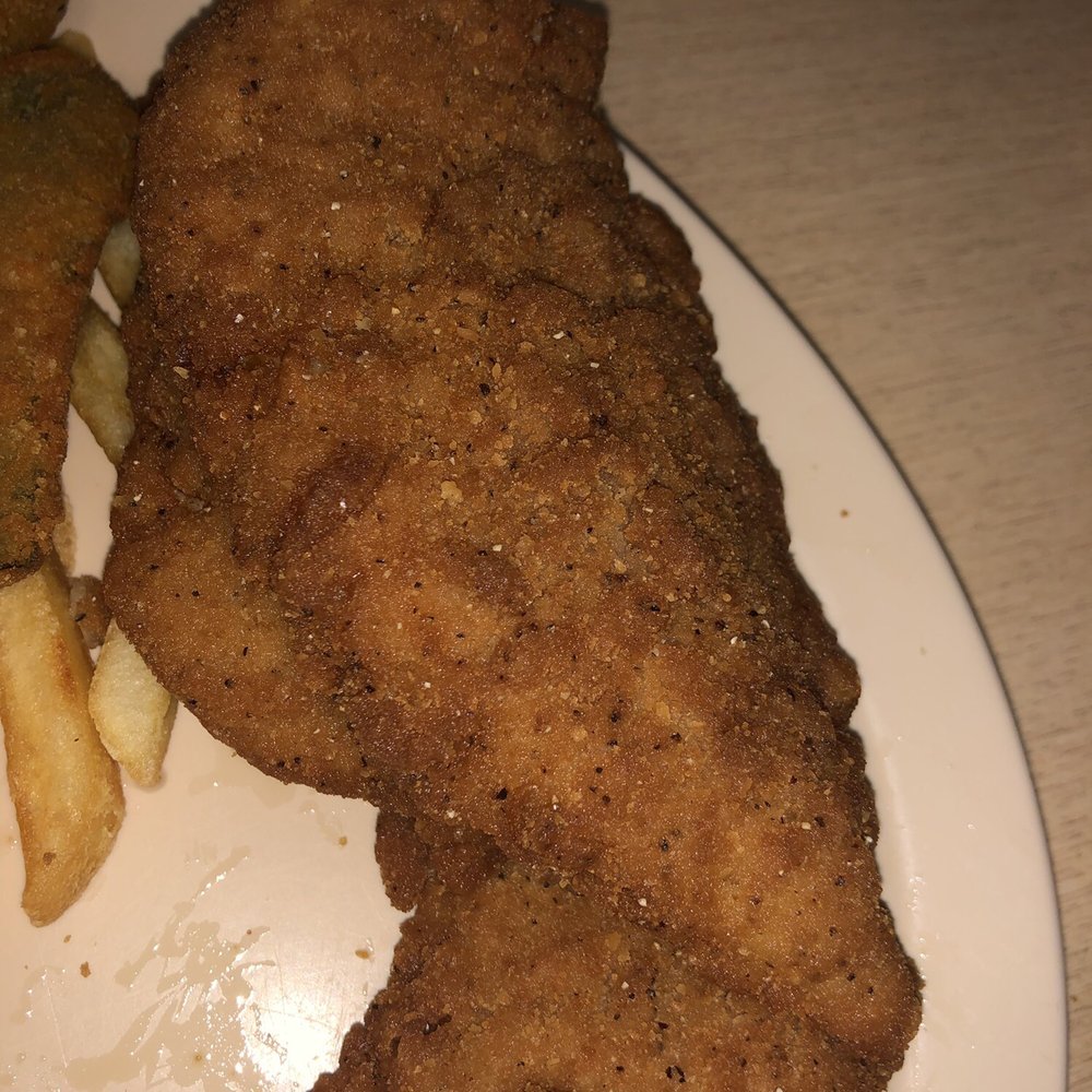 Vicky's Jurupa Valley - Chicken tenders not sure they are freshly battered or frozen - American Near Me - Riverside, California Vicky's Jurupa Valley - Chicken tenders not sure they are freshly battered or frozen - American Near Me - Riverside, California