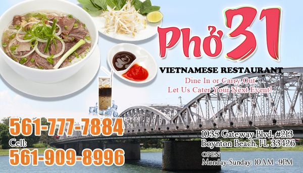 Menu photo 6 Pho 31 Boynton Beach, FL Menu photo 6 Pho 31 Boynton Beach, FL