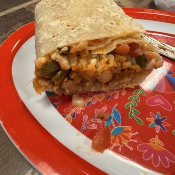 Daddy's Tacos NV - 50/50 soy chorizo burrito - Food Trucks Near Me - Reno, Nevada