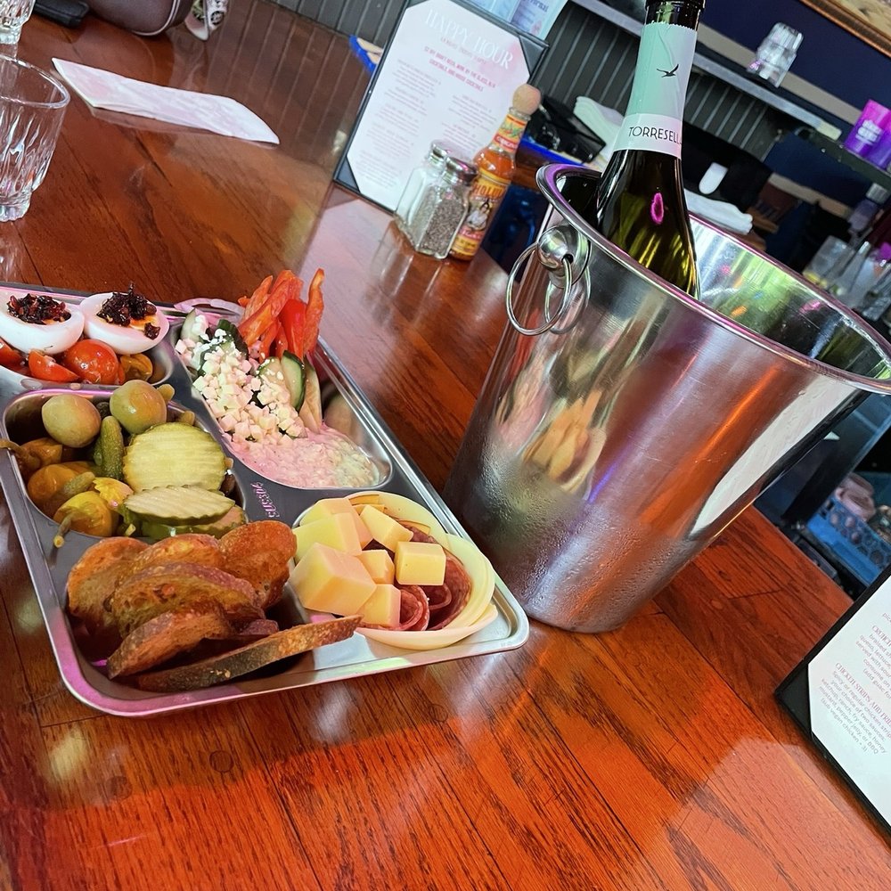 Charcuterie board. It had a cute name but I can't remember it. Charcuterie board. It had a cute name but I can't remember it.