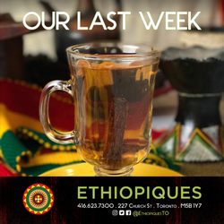 Ethiopiques open until Sat Apr 28 before saying BYE for good. Thanks for all the support. Visit us at our new Enat Buna Ethio Fusion Café.
