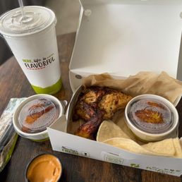 Two Piece Meal  Plantains  Tortilla Pepsi