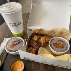 Pollo Campero - Two Piece Meal  Plantains  Tortilla Pepsi
