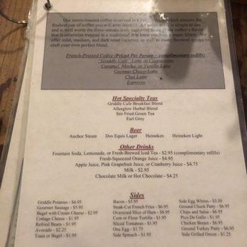 The Griddle Cafe - Menu - Breakfast & Brunch Near Me - Los Angeles, California The Griddle Cafe - Menu - Breakfast & Brunch Near Me - Los Angeles, California