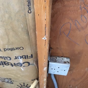 Great Wall Termite Control - Drywood termite damage and localized treatment to an exposed wall - Pest Control Near Me - San Jose, California
