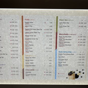 Coco Fresh Tea & Juice - Menu - Bubble Tea Near Me - Tukwila, Washington Coco Fresh Tea & Juice - Menu - Bubble Tea Near Me - Tukwila, Washington