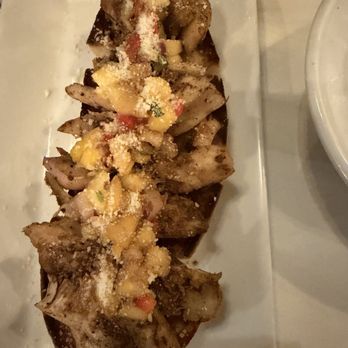 Catherine's Restaurant - Jerk chicken bruschetta - Caribbean Near Me - Laurel, Maryland