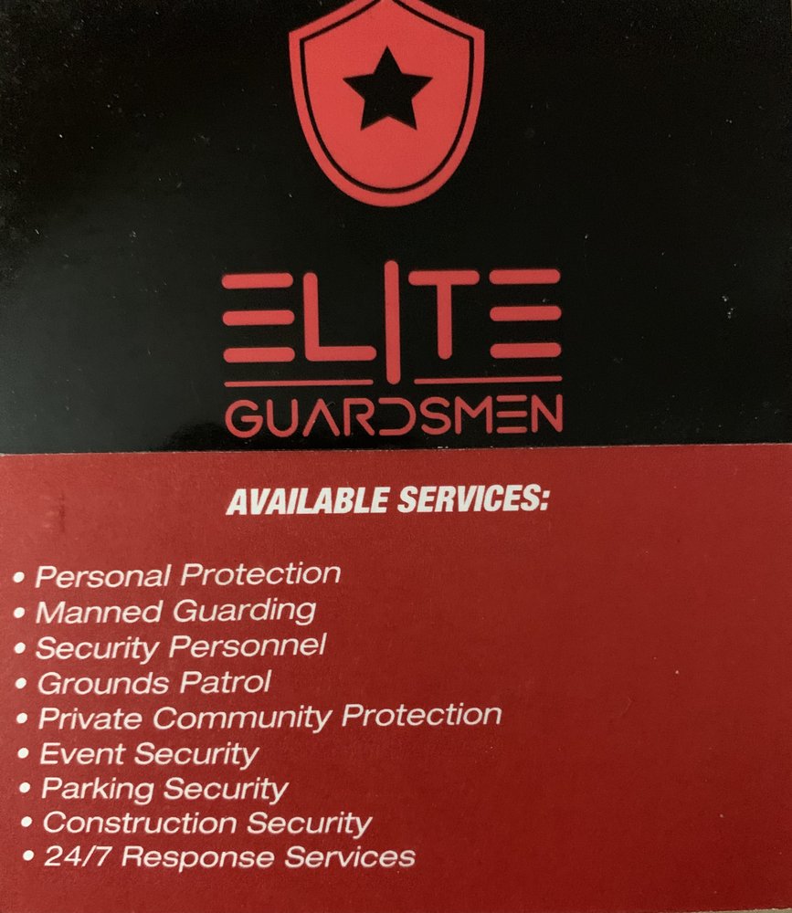 ELITE GUARDSMEN Jim Thorpe, Pennsylvania Security Services Phone
