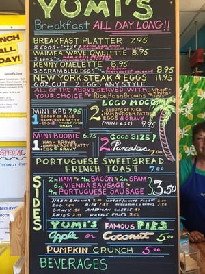 Menu photo 8 Ginas Anykine Grinds Cafe Waimea, HI