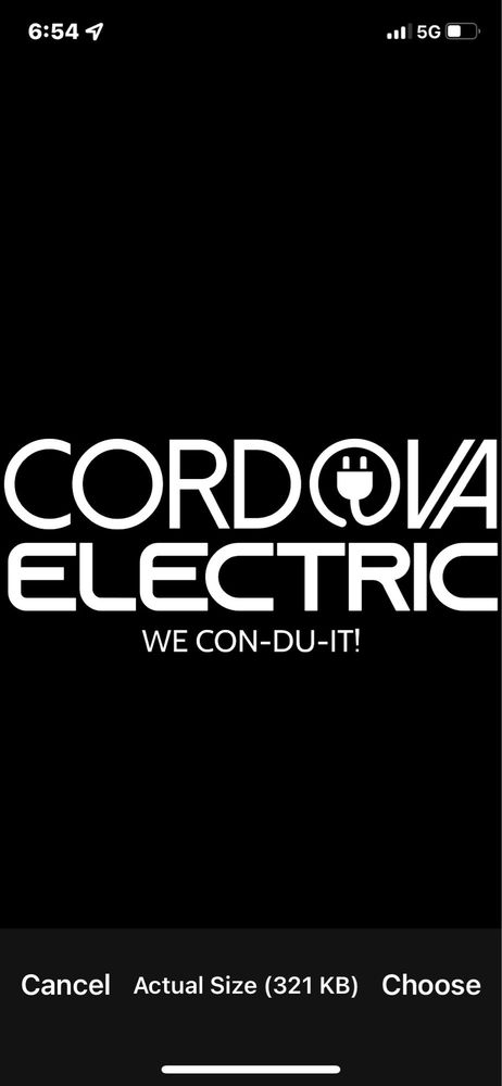 Slide of Cordova Electric