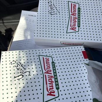 Krispy Kreme - How cute Thank you - Donuts Near Me - Burlington, North Carolina Krispy Kreme - How cute Thank you - Donuts Near Me - Burlington, North Carolina