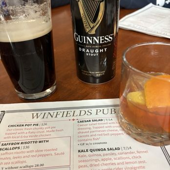 Winfield's Pub - Cocktails, Old fashioned yum - American Near Me - Buffalo, New York