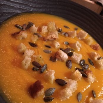 Konnubio - Yellow pumpkin soup - Tuscan Near Me - Florence, FI