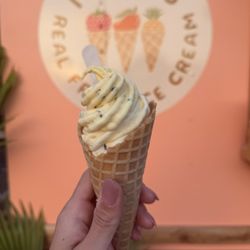 Reef’s Real Fruit Ice Cream - Mango lilikoi mixed into coconut ice cream