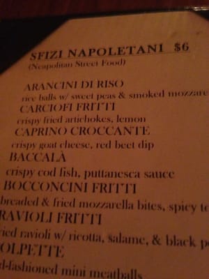Menu photo 8 Tre New York, NY Menu photo 8 Tre New York, NY