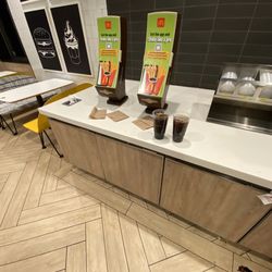 McDonald's - Filthy counters.