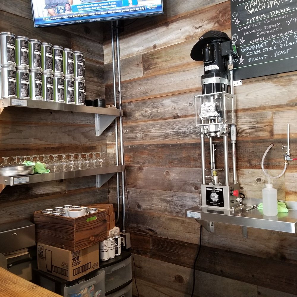 Promised Land Brewing Company - Yes, they have crowlers. No, I didn't find out the pricing. - Breweries Near Me - Gilroy, California Promised Land Brewing Company - Yes, they have crowlers. No, I didn't find out the pricing. - Breweries Near Me - Gilroy, California