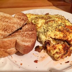 Falls Restaurant & Catering - Wanting the cherry crepes and working them off are two different things... the omelettes are still brilliant! #homemadewheat