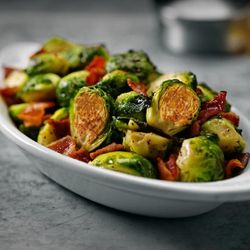 Ruth's Chris Steak House - ROASTED BRUSSELS SPROUTS - bacon, honey butter