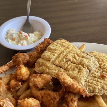 Texas Seafood And Steakhouse - Coleslaw, alligator, shrimp and fish - Steakhouses Near Me - Eagle Lake, Texas Texas Seafood And Steakhouse - Coleslaw, alligator, shrimp and fish - Steakhouses Near Me - Eagle Lake, Texas