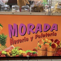 Morada Neveria - Miranda Neveria y Paleteria sign