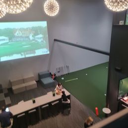 Golfinity - Bar area - Golf Lessons Near Me - Austin, Texas