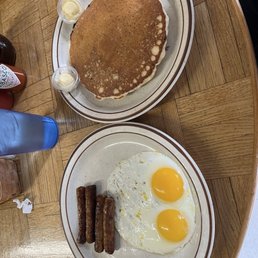Big Blue Pancake Special off the board. Big Blue Pancake Special off the board.