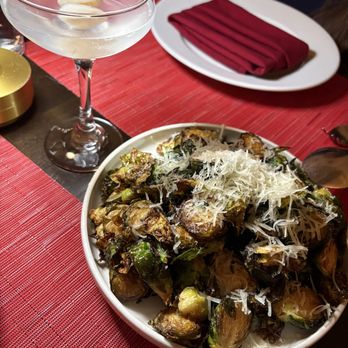 Oveja Negra - Brussel Sprouts and Lychee Martini - Tapas/Small Plates Near Me - San Jose, California Oveja Negra - Brussel Sprouts and Lychee Martini - Tapas/Small Plates Near Me - San Jose, California