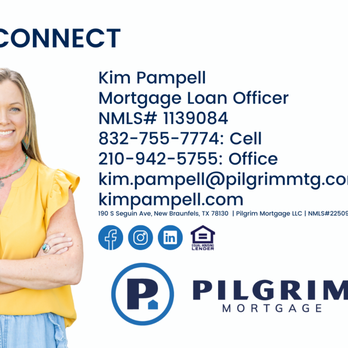 Kim Pampell - Pilgrim Mortgage - Mortgage Brokers Near Me - New Braunfels, Texas Kim Pampell - Pilgrim Mortgage - Mortgage Brokers Near Me - New Braunfels, Texas