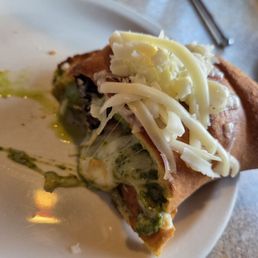 Veggie calzone Veggie calzone