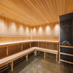 PLUNJ - Warm up in our Nordic sauna. Detox, relax and prepare your body for the contrast of cold plunge therapy. Heat that heals right here in Boise