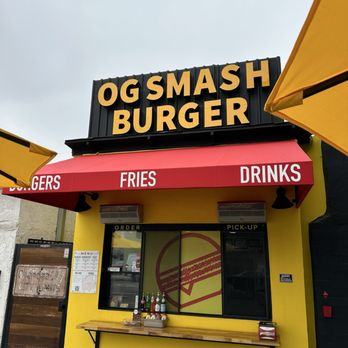 OG Smash Burger - Ordering counter - Burgers Near Me - Glendale, California