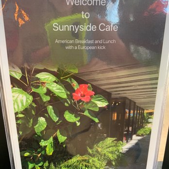 Sunnyside Cafe - Front of menu - Breakfast & Brunch Near Me - Sarasota, Florida Sunnyside Cafe - Front of menu - Breakfast & Brunch Near Me - Sarasota, Florida