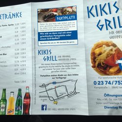 Kikis Grill - Karte 1