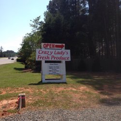 Crazy Lady Produce Stand