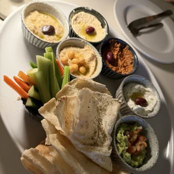 Santorini - Dippler sampler - Greek Near Me - Fort Lauderdale, Florida Santorini - Dippler sampler - Greek Near Me - Fort Lauderdale, Florida