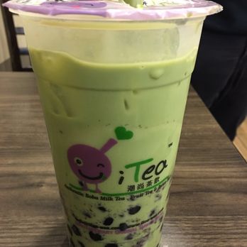 i-Tea - Matcha milk tea with honey boba - Ramen Near Me - Milpitas, California i-Tea - Matcha milk tea with honey boba - Ramen Near Me - Milpitas, California