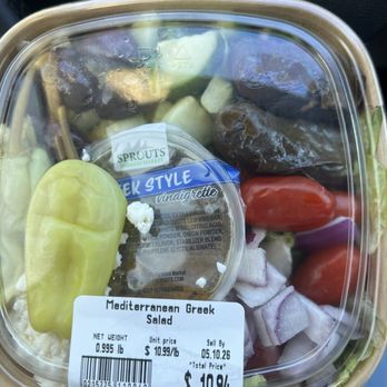 Sprouts Farmers Market - One of my favorite salads - Grocery Near Me - Pittsburg, California